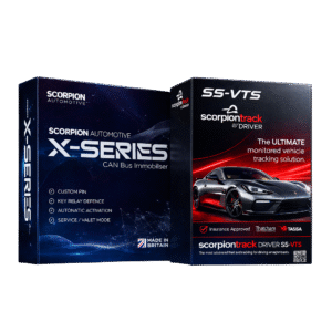 Scorpion X Immobiliser + S5 Tracker Package