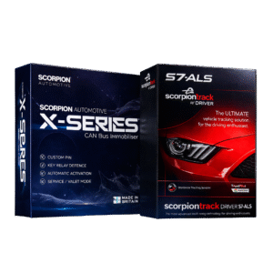 Scorpion X Immobiliser + S7 Tracker Package
